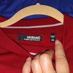 Murano Men's Red Sweater